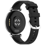 EIDERWOOD Garmin Lily 2 Silikone Urrem m. Metalspænde - Sort
