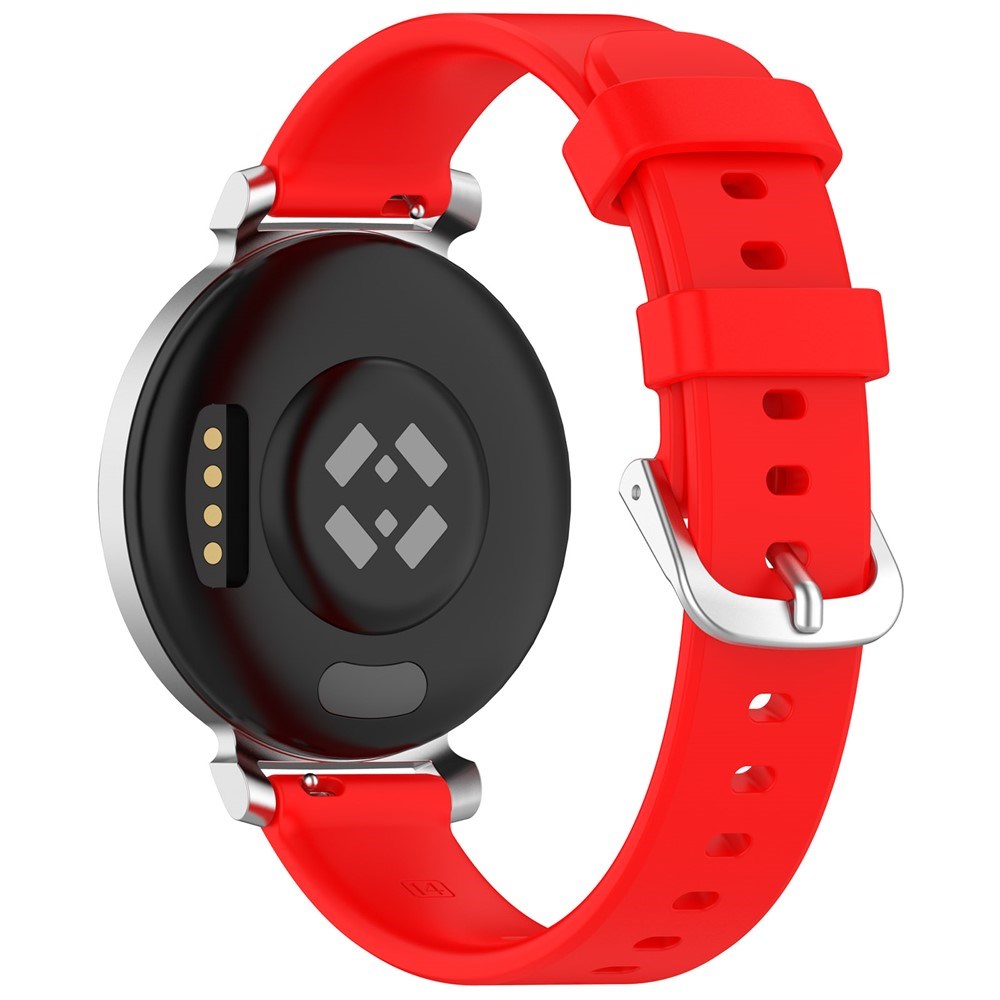 EIDERWOOD Garmin Lily 2 Silikone Urrem m. Metalspænde - Rød