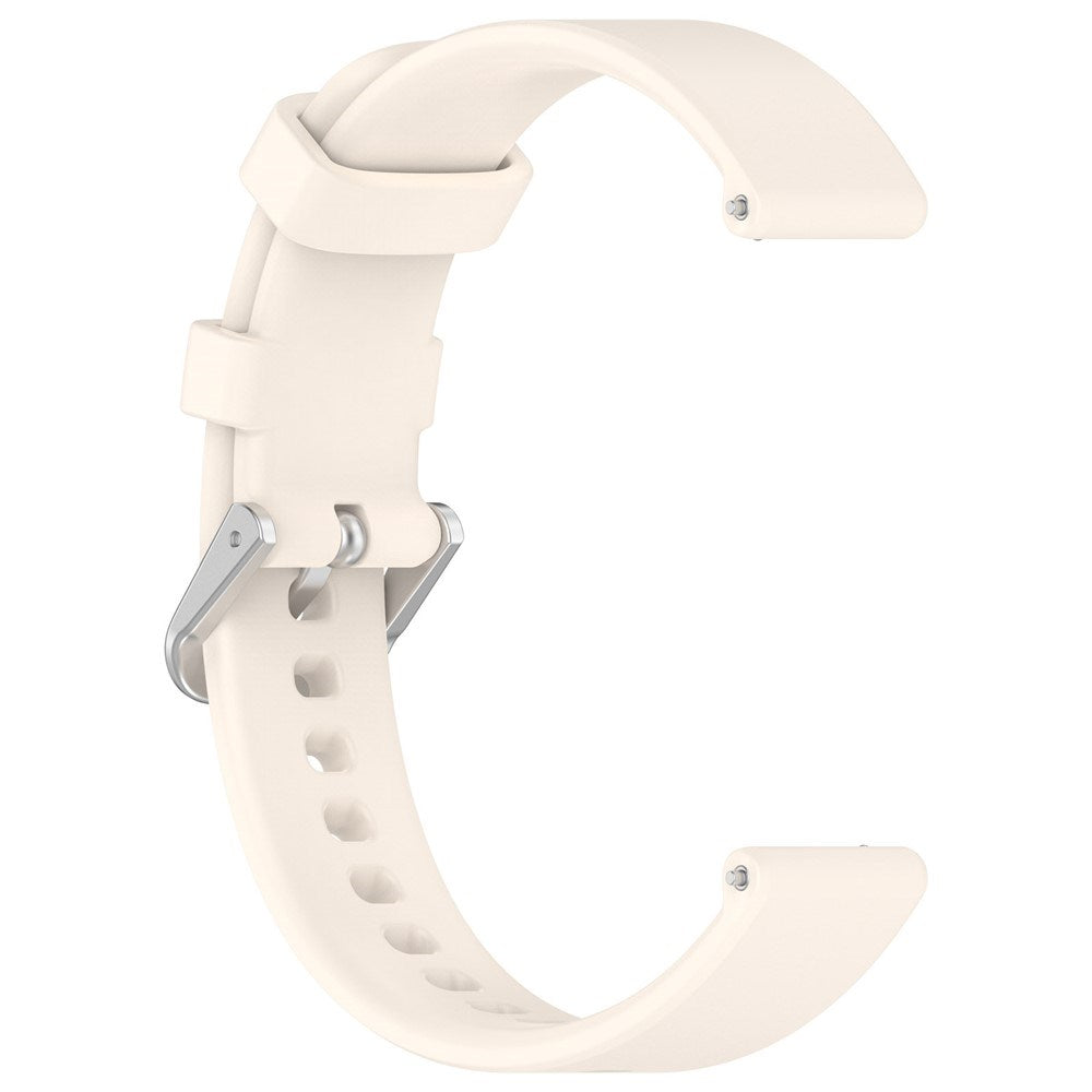 EIDERWOOD Garmin Lily 2 Silikone Urrem m. Metalspænde - Beige