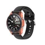 Samsung Galaxy Watch 3 45mm Fleksibelt Plast Cover - Orange