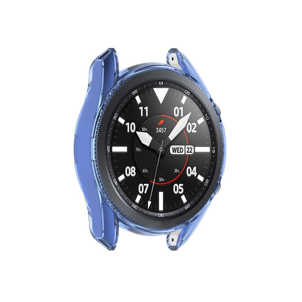 Samsung Galaxy Watch 3 45mm Fleksibelt Plast Cover - Blå