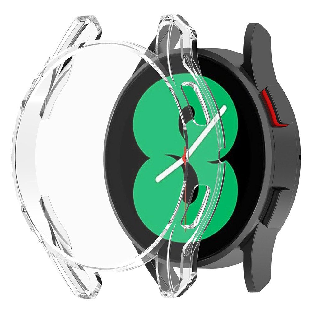 Samsung Galaxy Watch FE (40mm) Transparent Fleksibelt TPU Plastik Cover - Gennemsigtig