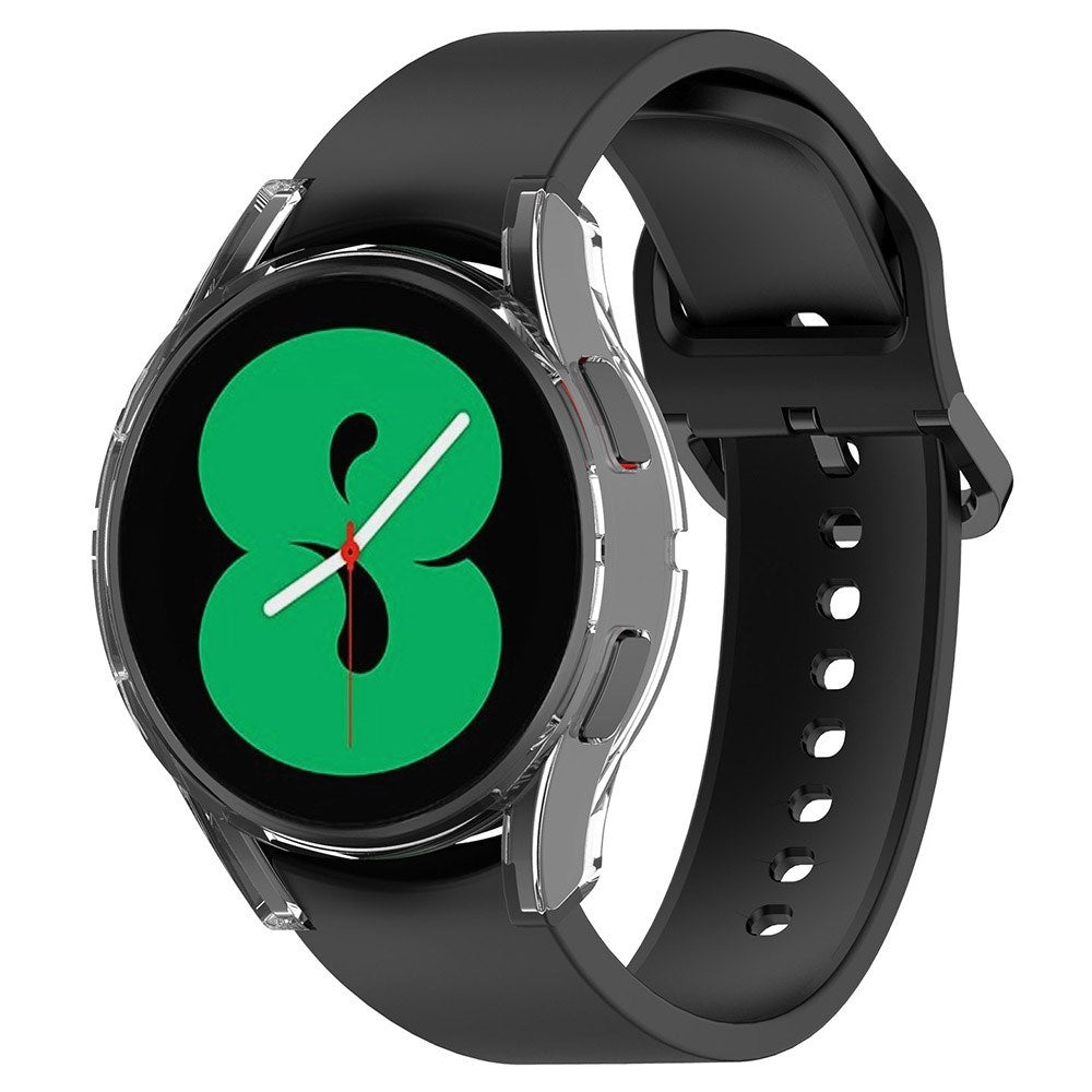 Samsung Galaxy Watch FE (40mm) Transparent Fleksibelt TPU Plastik Cover - Gennemsigtig