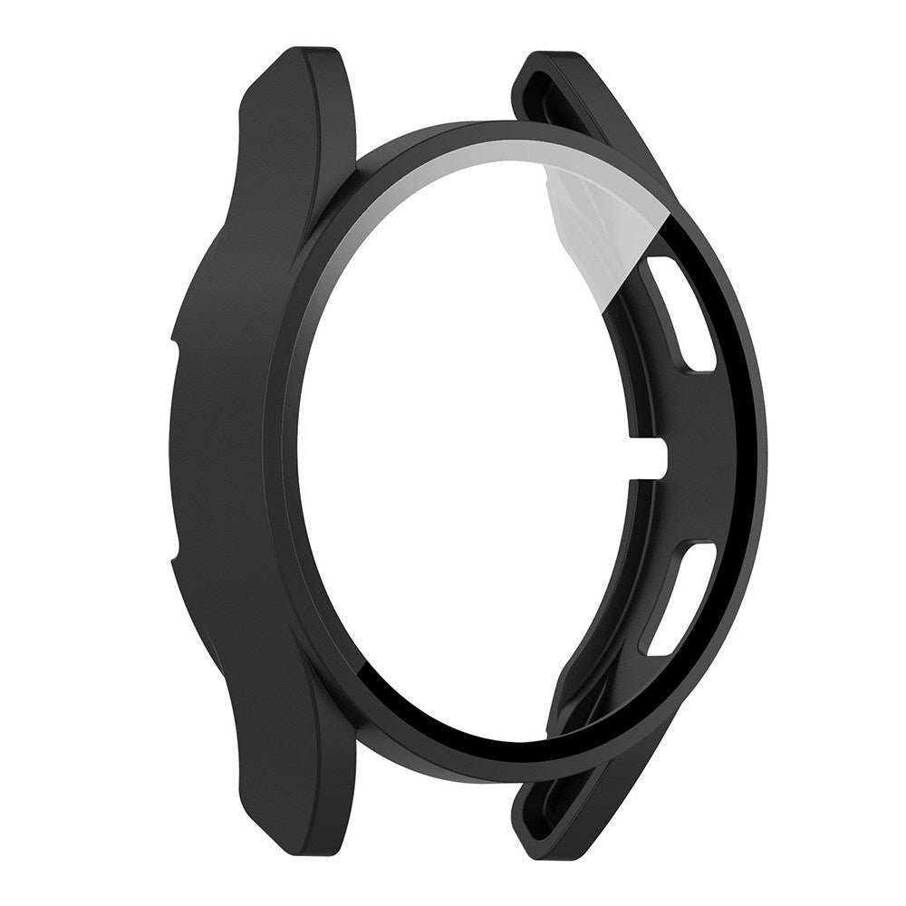 Samsung Galaxy Watch 4 (40mm) / FE (40mm) Hård Plastik Cover m. Indbygget Skærmbeskytter - Sort