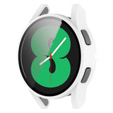 Samsung Galaxy Watch 4 (40mm) / FE (40mm) Hård Plastik Cover m. Indbygget Skærmbeskytter - Hvid