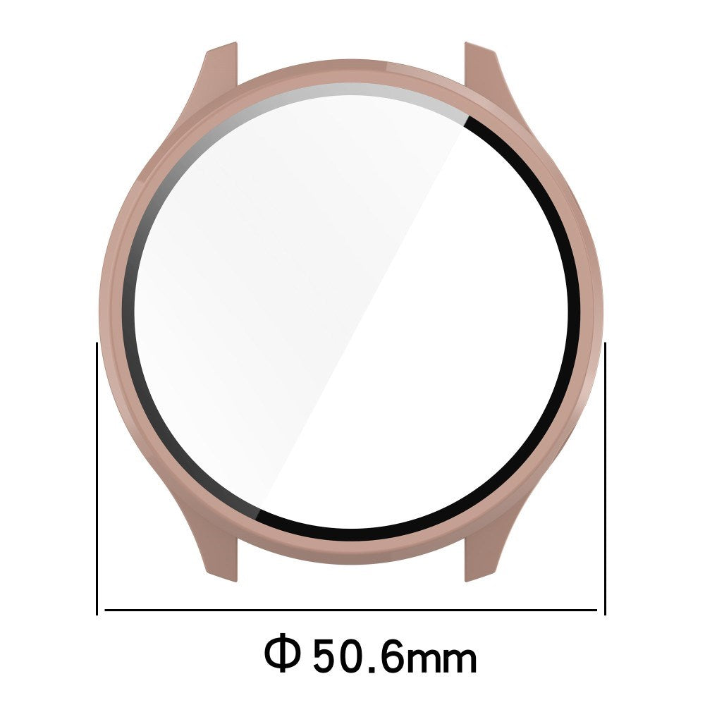 OnePlus Watch 2R Cover m. Hærdet Glas - Lyserød