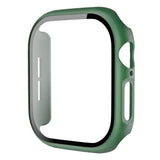 Apple Watch 10 (46mm) Hård Plast Case m. Indbygget Skærmbeskyttelse - Grøn