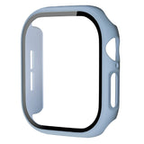 Apple Watch 10 (46mm) Hård Plast Case m. Indbygget Skærmbeskyttelse - Lyseblå