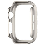 Apple Watch 10 (42mm) Hårdt Plastik Cover m. Rhinsten - Grå / Rhinsten