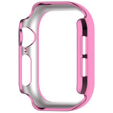 Apple Watch 10 (42mm) Hårdt Plast Cover m. Rhinsten - Pink / Rhinsten