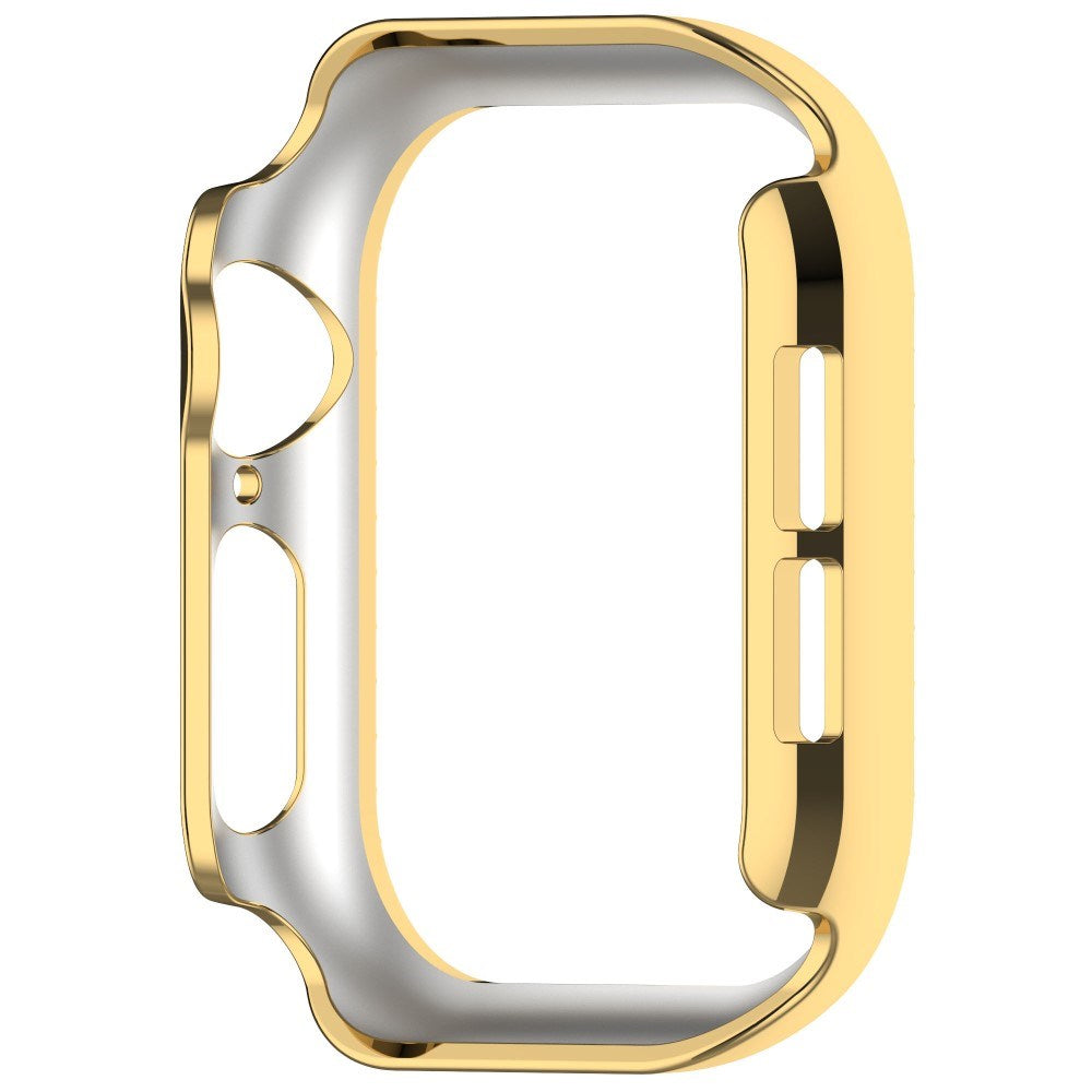 Apple Watch 10 (42mm) Hårdt Plast Cover m. Rhinsten - Guld / Rhinsten