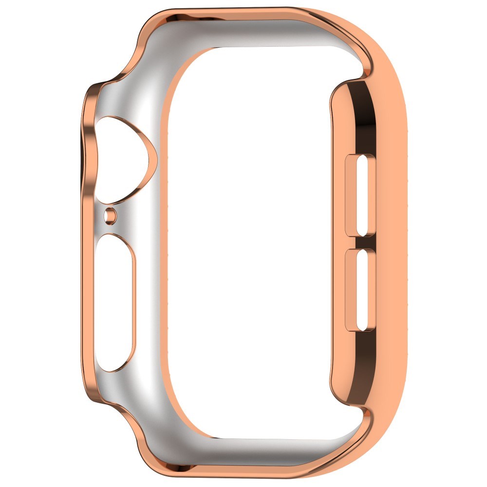 Apple Watch 10 (42mm) Hårdt Plast Cover m. Rhinsten - Rose Gold / Rhinsten