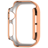 Apple Watch 10 (46mm) Hårdt Plast Cover m. Rhinsten - Rose Gold / Rhinsten