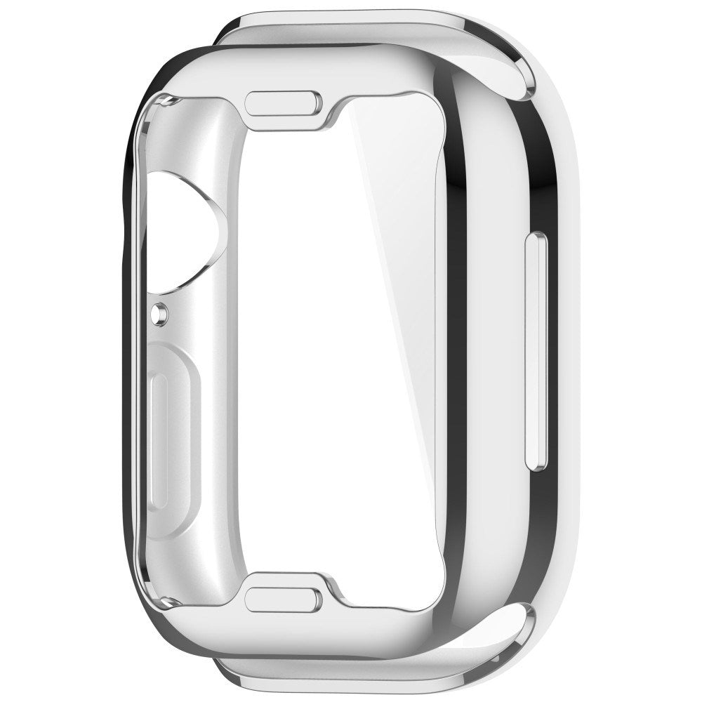 Apple Watch 10 (42mm) Fleksibelt Plast Cover - Inkl. Skærmbeskyttelse - Sølv