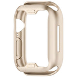 Apple Watch 11 / 10 (42mm) Fleksibelt Plast Cover - Inkl. Skærmbeskyttelse - Starlight