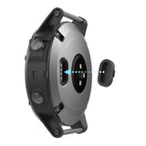 Universel Silikone Støvbeskyttelsesprop til Garmin Smartwatch - 10 stk - Sort