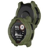 Garmin Instinct 3 Solar (45mm) - Rugged Plastik Cover - Grøn