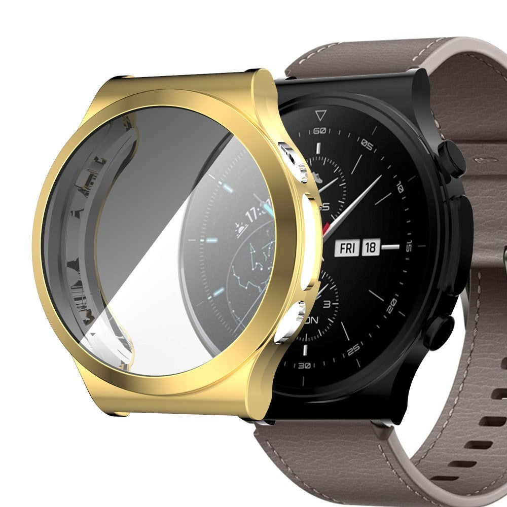 Huawei Watch GT2 Pro Fleksibelt Plast Cover - Guld