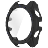 Garmin Tactix 8 AMOLED (47mm) - Hårdt Plastik Cover m. Beskyttelsesglas - Sort / Blå