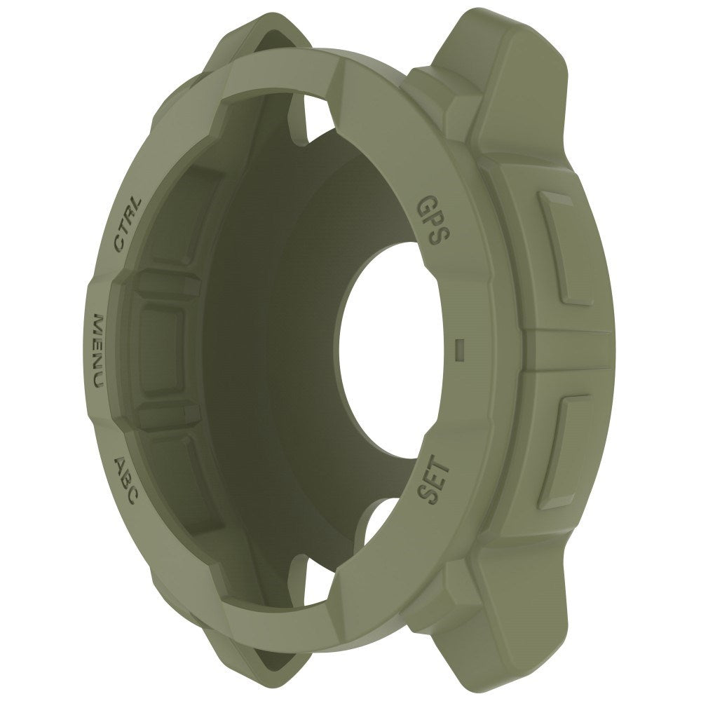 Garmin Instinct E (45mm) - Bumper Silikone Cover - Army Grøn