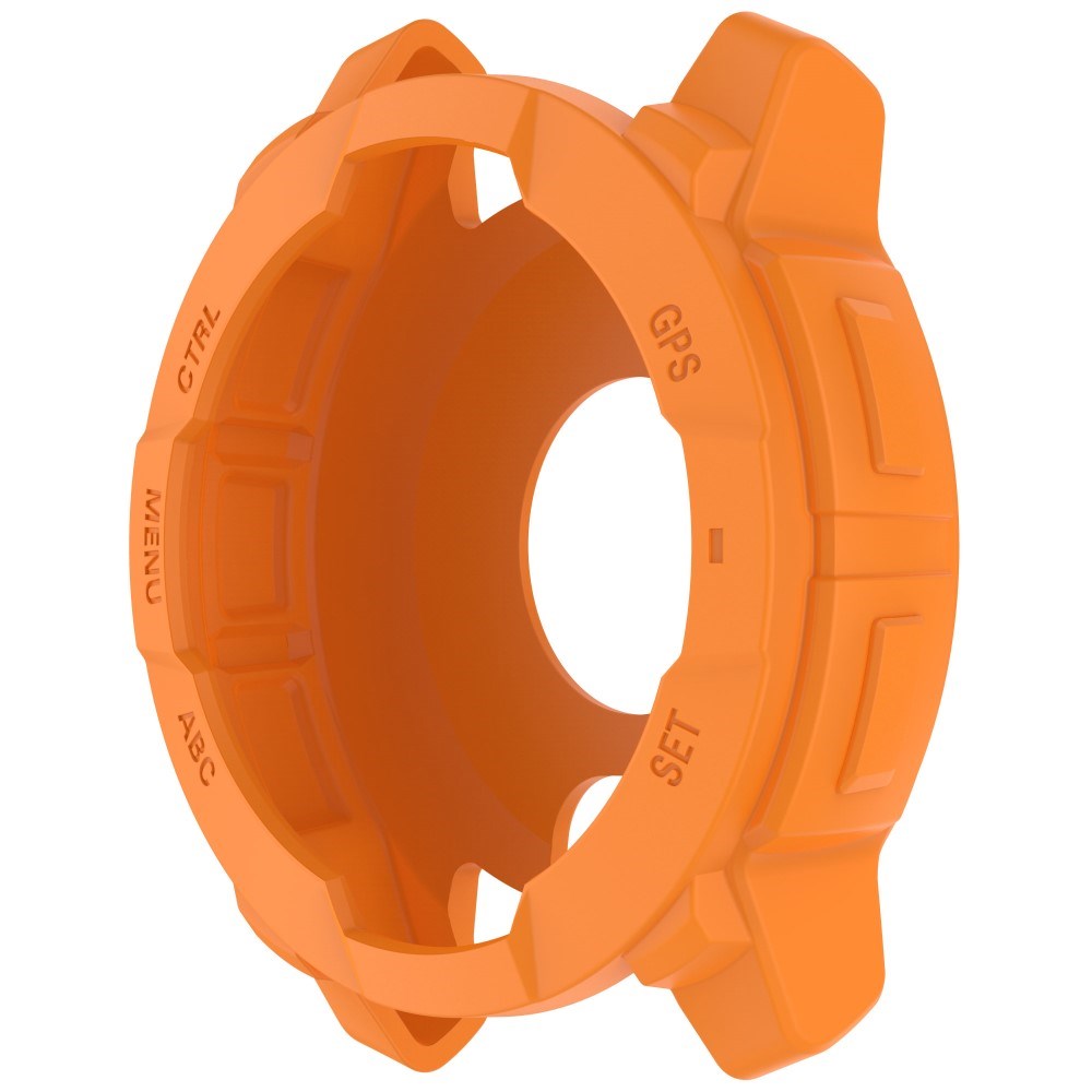 Garmin Instinct 3 AMOLED / Solar (45mm) - Bumper Silikone Cover - Orange