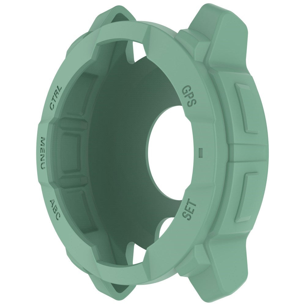 Garmin Instinct 3 AMOLED / Solar (50mm) - Bumper Silikone Cover - Grøn