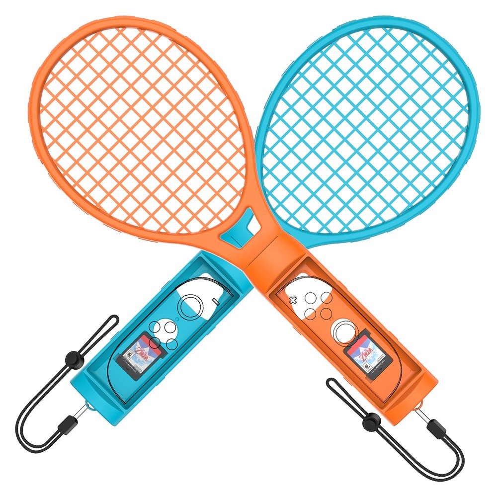 Tennisketcher til Controller - Nintendo Switch 2 - 2 stk - Blå / Orange