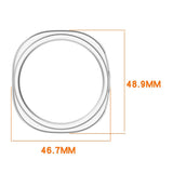 Samsung Galaxy Watch 8 (44mm) Plastik Beskyttelsescover - Gennemsigtig