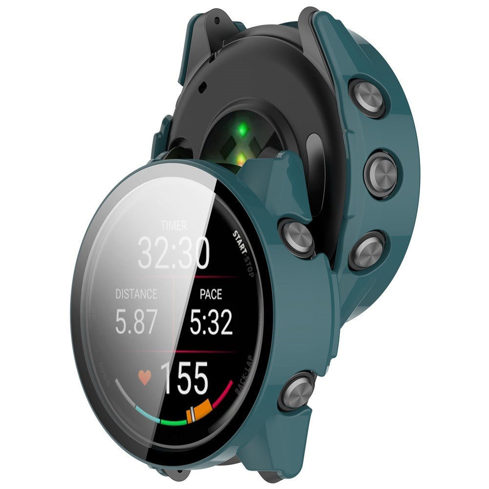 Garmin Forerunner 570 (47mm) Cover m. Indbygget Skærmbeskyttelse - Grøn