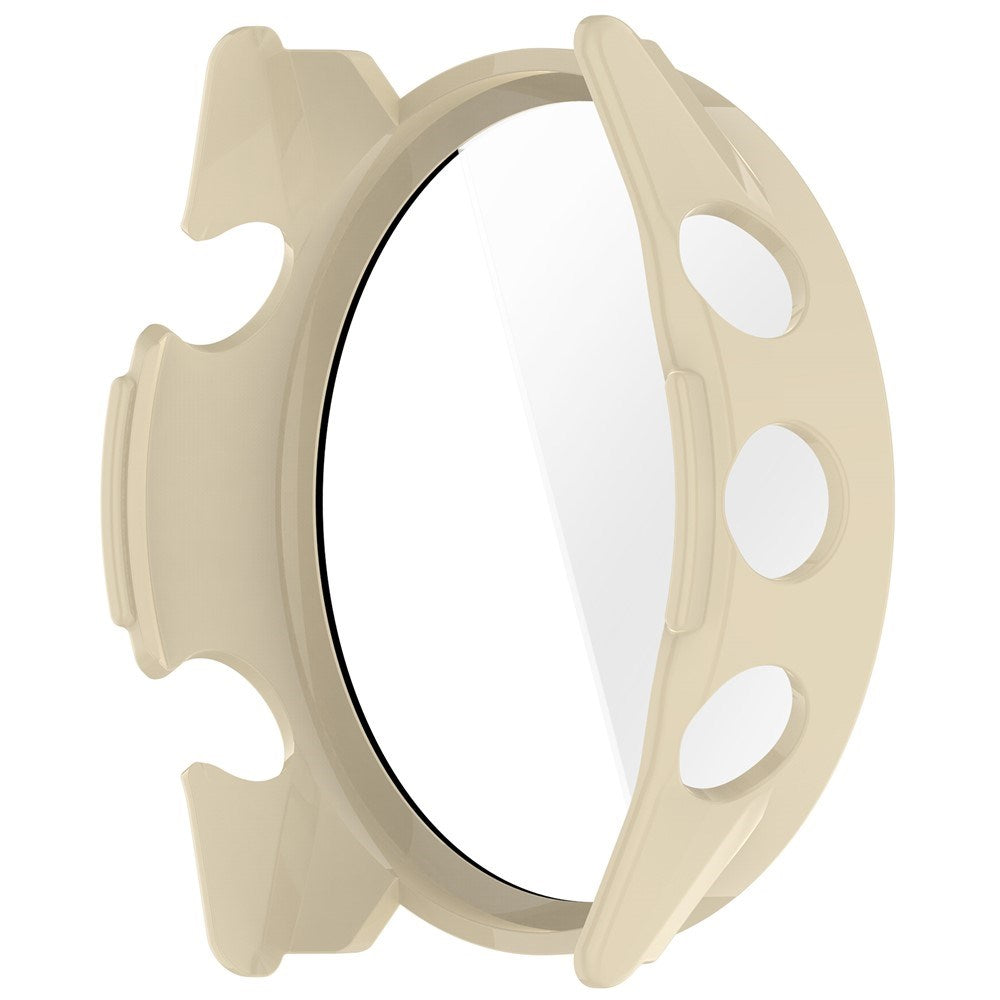 Garmin Forerunner 570 (47mm) Cover m. Indbygget Skærmbeskyttelse - Hvid