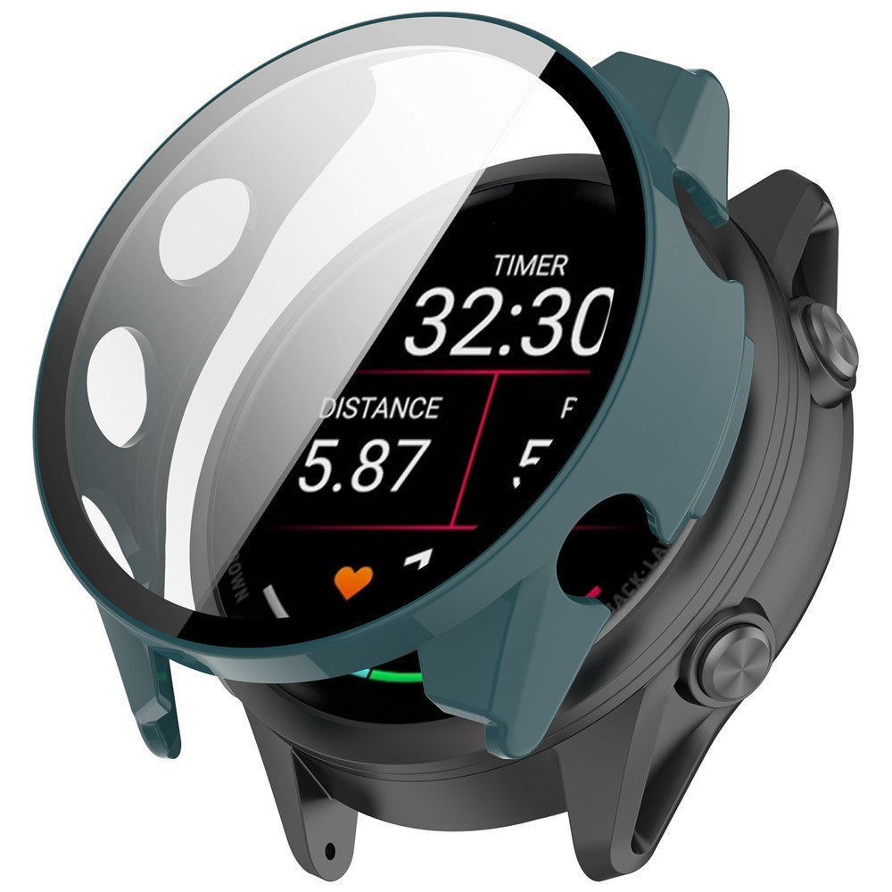 Garmin Forerunner 570 (42mm) Cover m. Indbygget Skærmbeskyttelse - Grøn