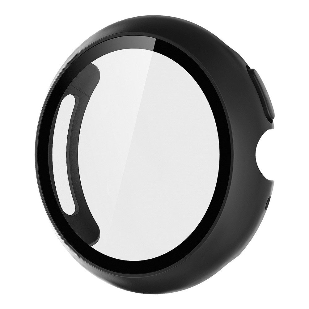 Google Pixel Watch 4 (41mm) Hårdt Plastik Case - Indbygget Skærmbeskyttelse - Sort