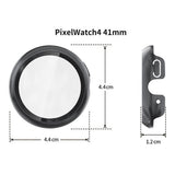 Google Pixel Watch 4 (41mm) Hårdt Plastik Case - Indbygget Skærmbeskyttelse - Lyserød