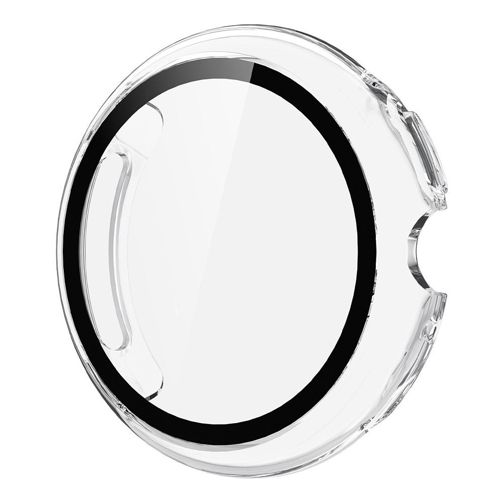 Google Pixel Watch 4 (41mm) Hårdt Plastik Case - Indbygget Skærmbeskyttelse - Gennemsigtig