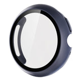 Google Pixel Watch 4 (41mm) Hårdt Plastik Case - Indbygget Skærmbeskyttelse - Mørkeblå