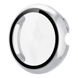 Google Pixel Watch 4 (41mm) Hårdt Plastik Case - Indbygget Skærmbeskyttelse - Sølv
