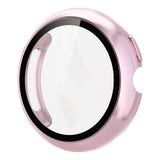 Google Pixel Watch 4 (45mm) Hårdt Plastik Case - Indbygget Skærmbeskyttelse - Lyserød
