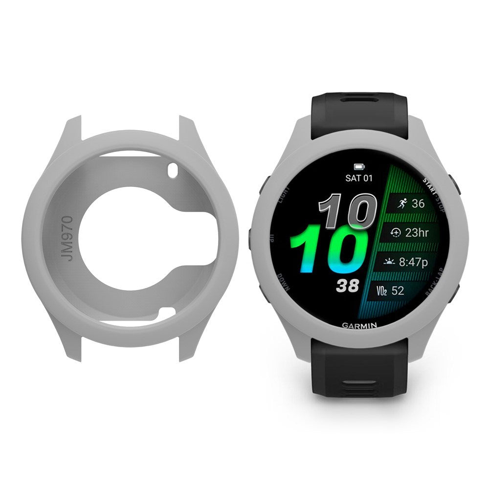 Garmin Forerunner 970 Bumper Silikone Case - Grå