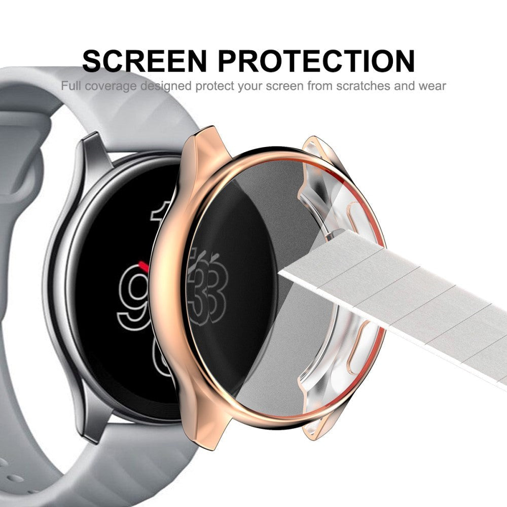 Oneplus Watch Hat-Prince Plastik Skærmbeskyttelse - Guld