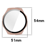 Huawei Watch GT 6 Pro (46mm) Cover m. Skærmbeskyttelsesglas - Gennemsigtig