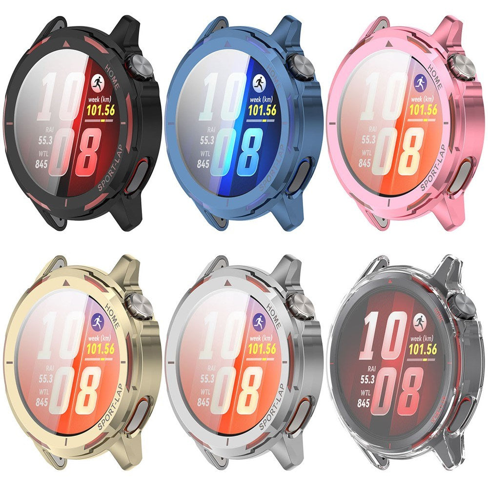 Huawei Watch GT Runner 2 Fleksibelt Plastik Case - Sølv