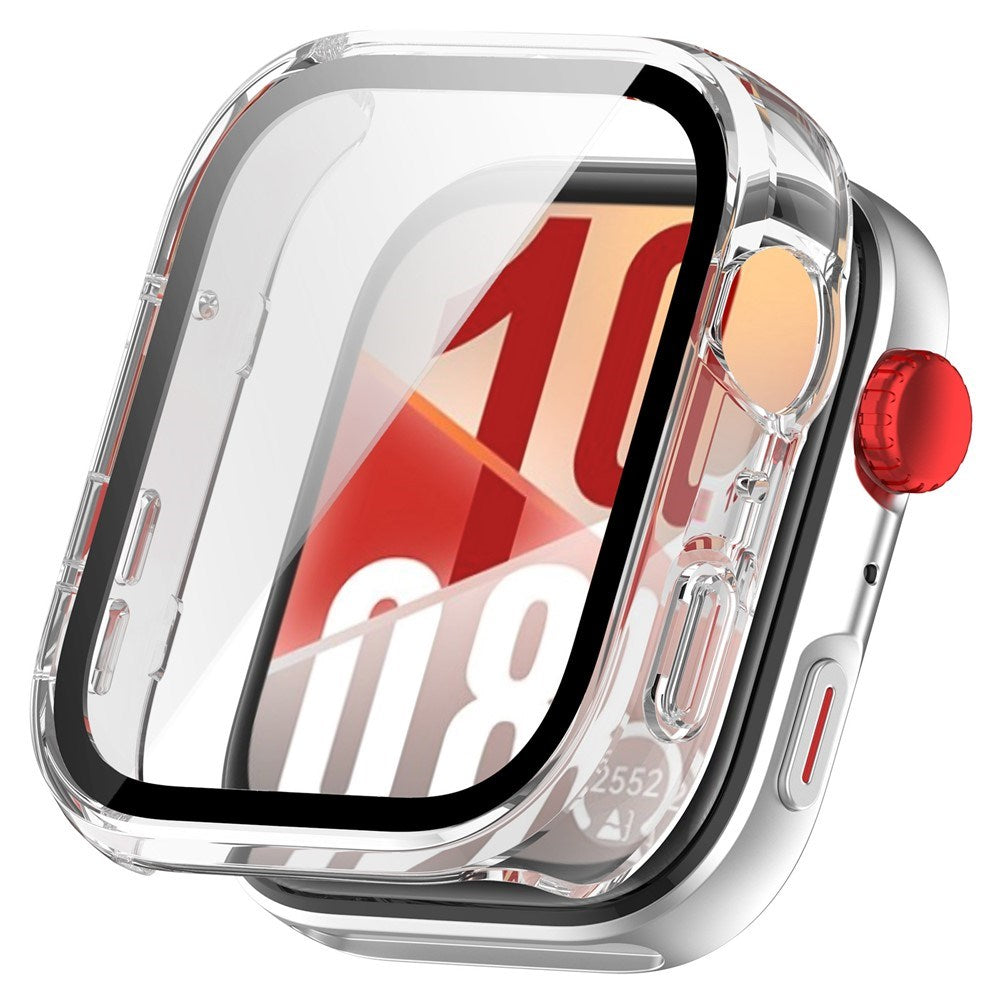 Huawei Watch Fit 5 Pro Smartwatch Case m. Indbygget Skærmbeskyttelsesglas - Gennemsigtig
