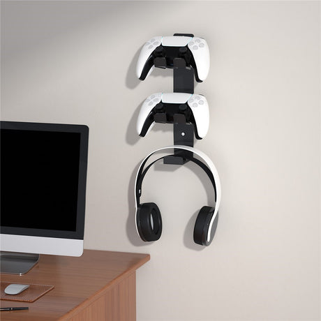 Stander til Controllers / Headsets m. Vægmontering - Sort