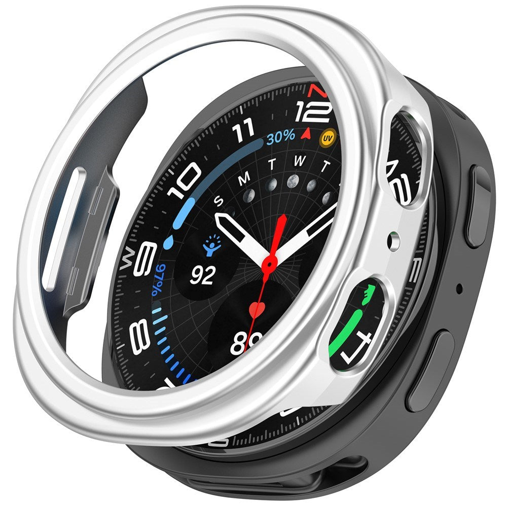 Samsung Galaxy Watch 9 (44mm) Hårdt Plastik Cover - Sølv
