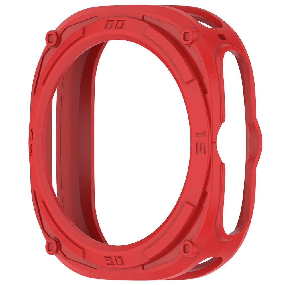 Samsung Galaxy Watch Ultra 2 (47mm) Fleksibelt Plast Armor Cover m. Stødabsorberende Effekt - Rød