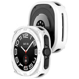 Samsung Galaxy Watch Ultra 2 (47mm) Fleksibelt Plast Armor Cover m. Stødabsorberende Effekt - Hvid