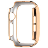 Apple Watch Series 12 (42mm) Hårdt Plast Case - Rose Gold & Rhinsten