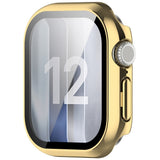 Apple Watch Series 12 (46mm) Case m. Indbygget Hærdet Glas Skærmbeskyttelse - Guld