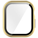 Apple Watch Series 12 (46mm) Case m. Indbygget Hærdet Glas Skærmbeskyttelse - Guld