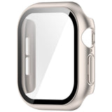 Apple Watch Series 12 (46mm) Case m. Indbygget Hærdet Glas Skærmbeskyttelse - Rose Gold